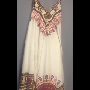 Dress with shoulder strap